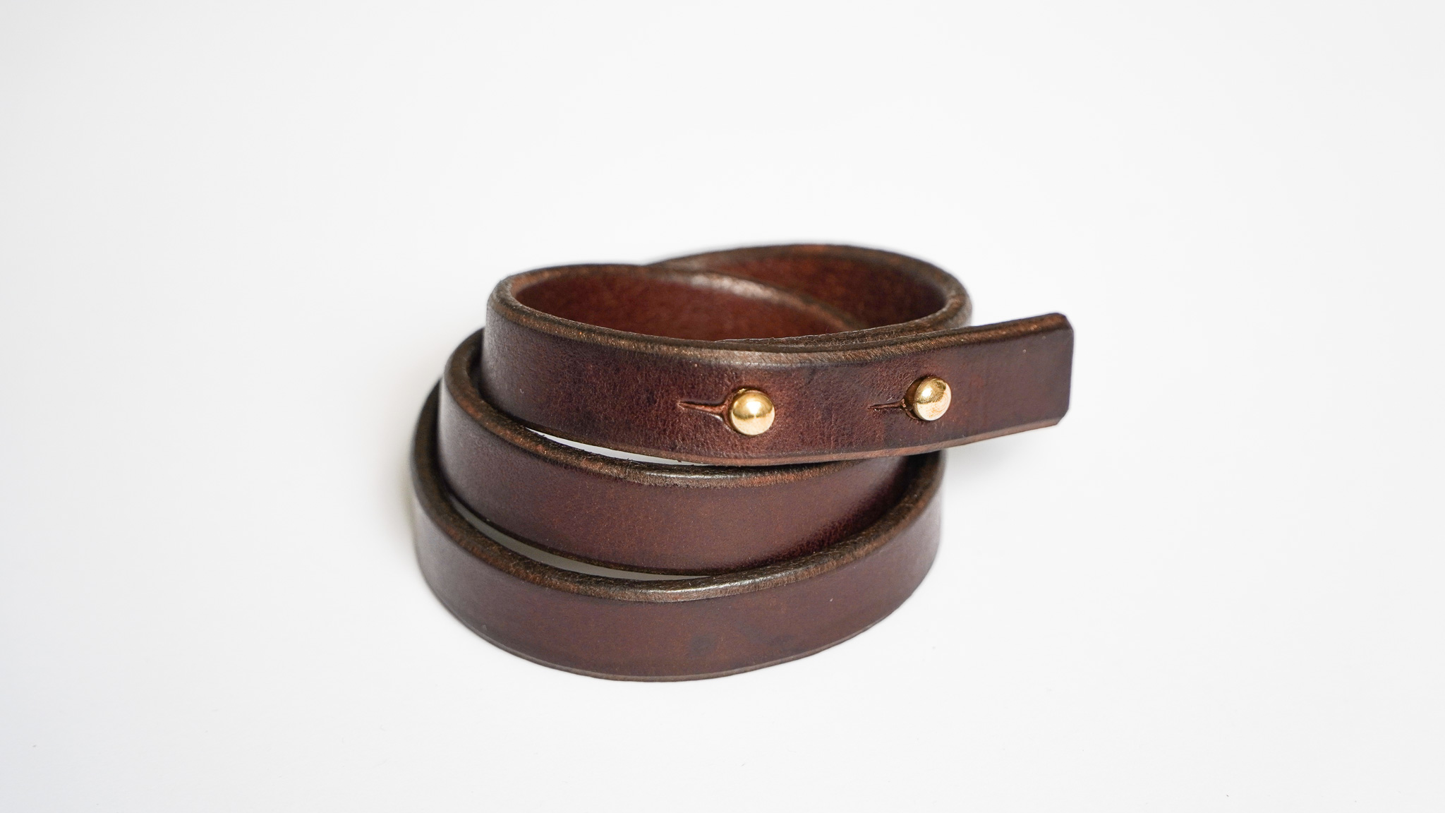 Bransoletka skórzana 13mm - obrazek 3